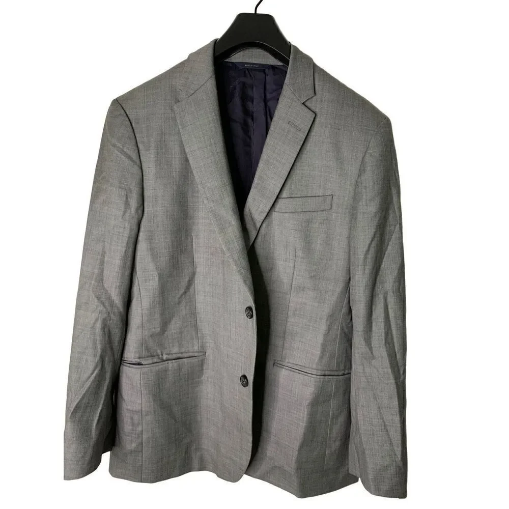 Brooks Brothers Saxxon blazer gray men's size regular 44R/W38